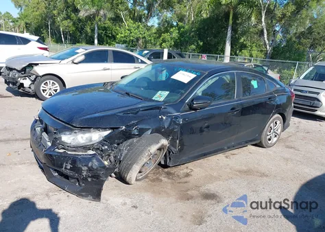 2018 Honda Civic Lx from USA, damaged, VIN 19XFC2F54JE025959